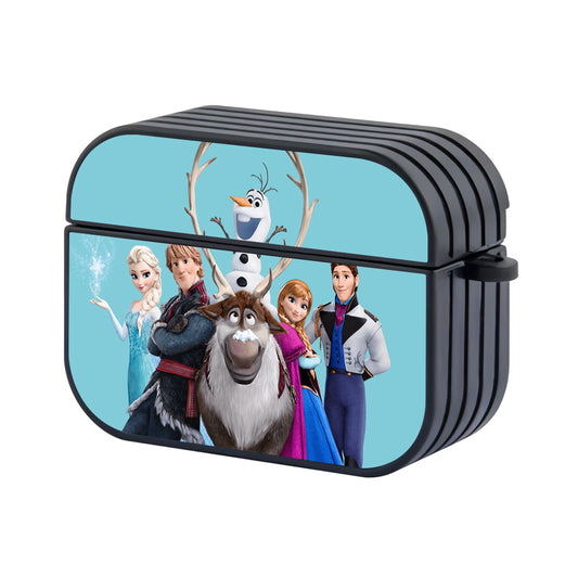 Frozen And Friends Hard Plastic Case Cover For Apple Airpods Pro 2 - Ezzystore