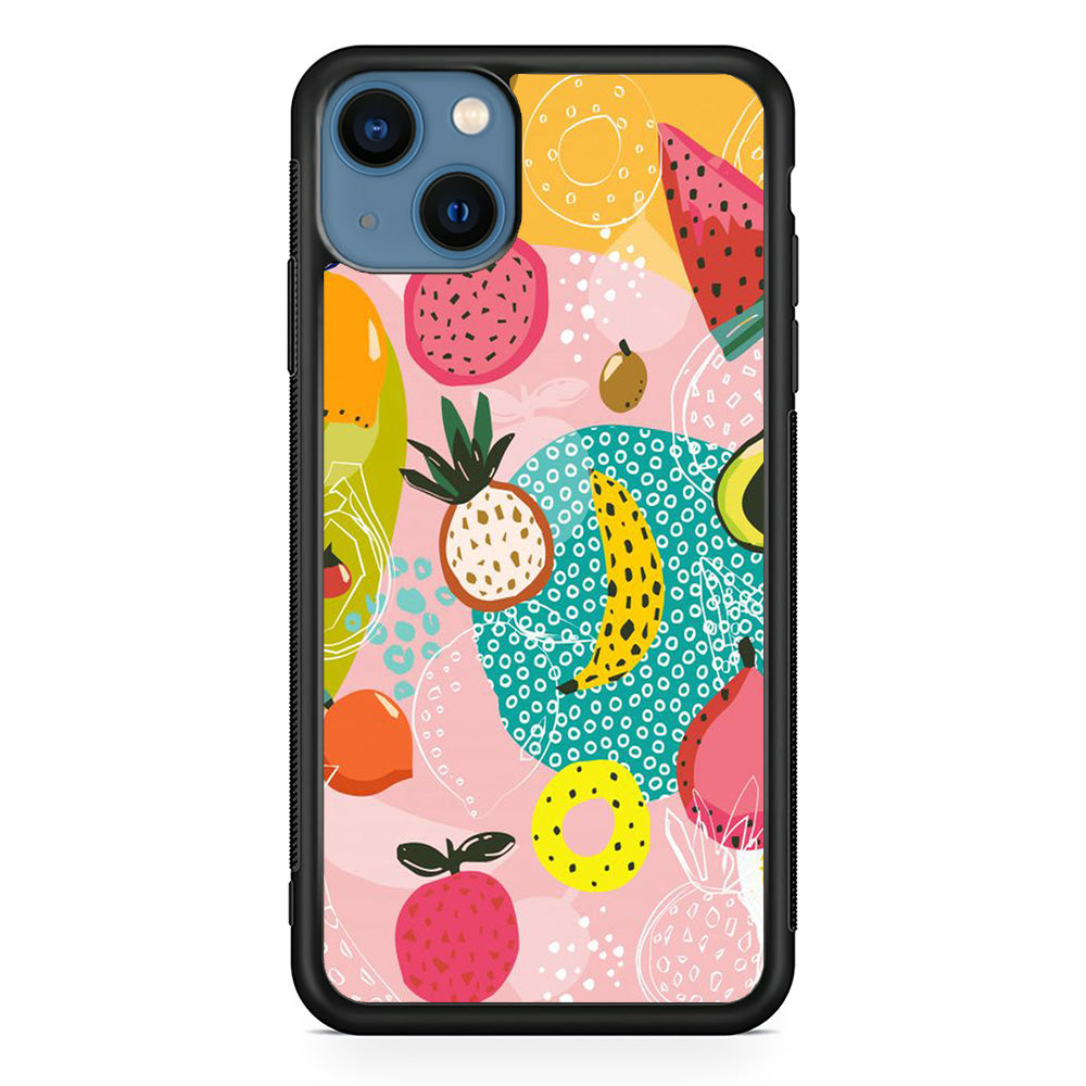 Fruit Mix Dessert iPhone 15 Case