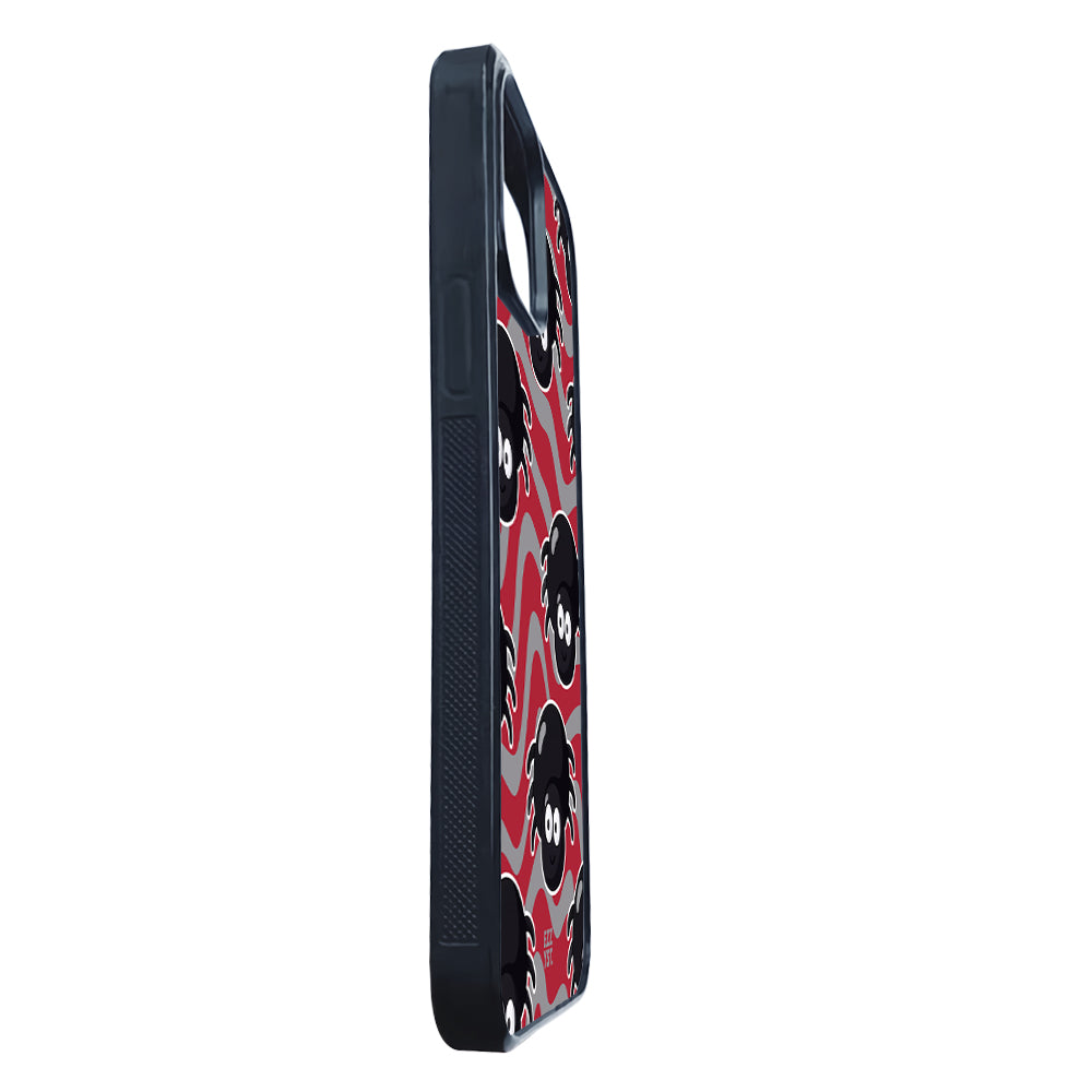 Funny Bugs Adorable Black Spider Magsafe iPhone Case