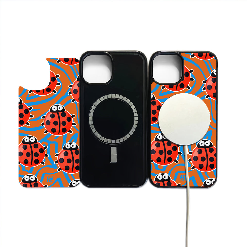 Funny Bugs Innocent Ladybug Magsafe iPhone Case