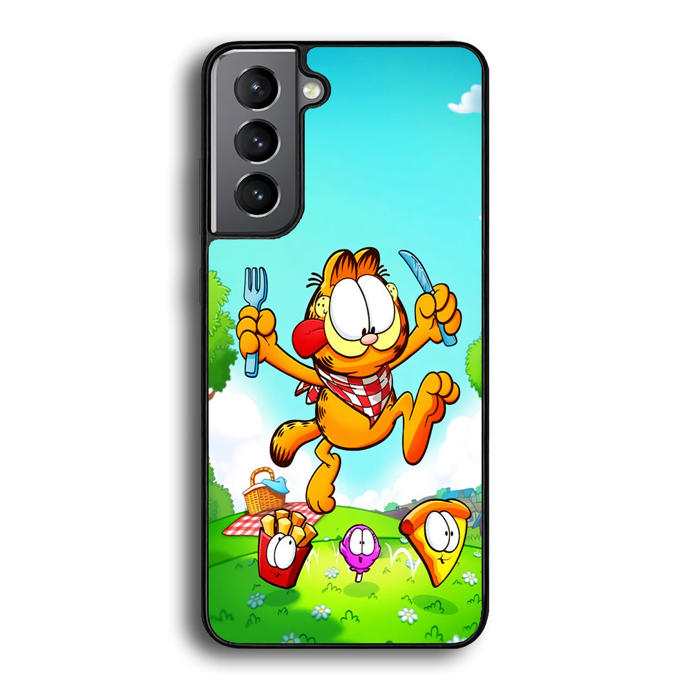 Garfield Lunch Samsung Galaxy S23 Plus Case - Ezzystore