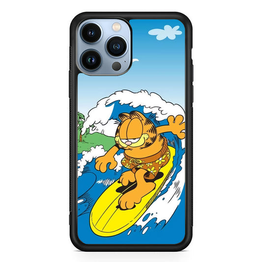 Garfield Surfing iPhone 15 Pro Max Case