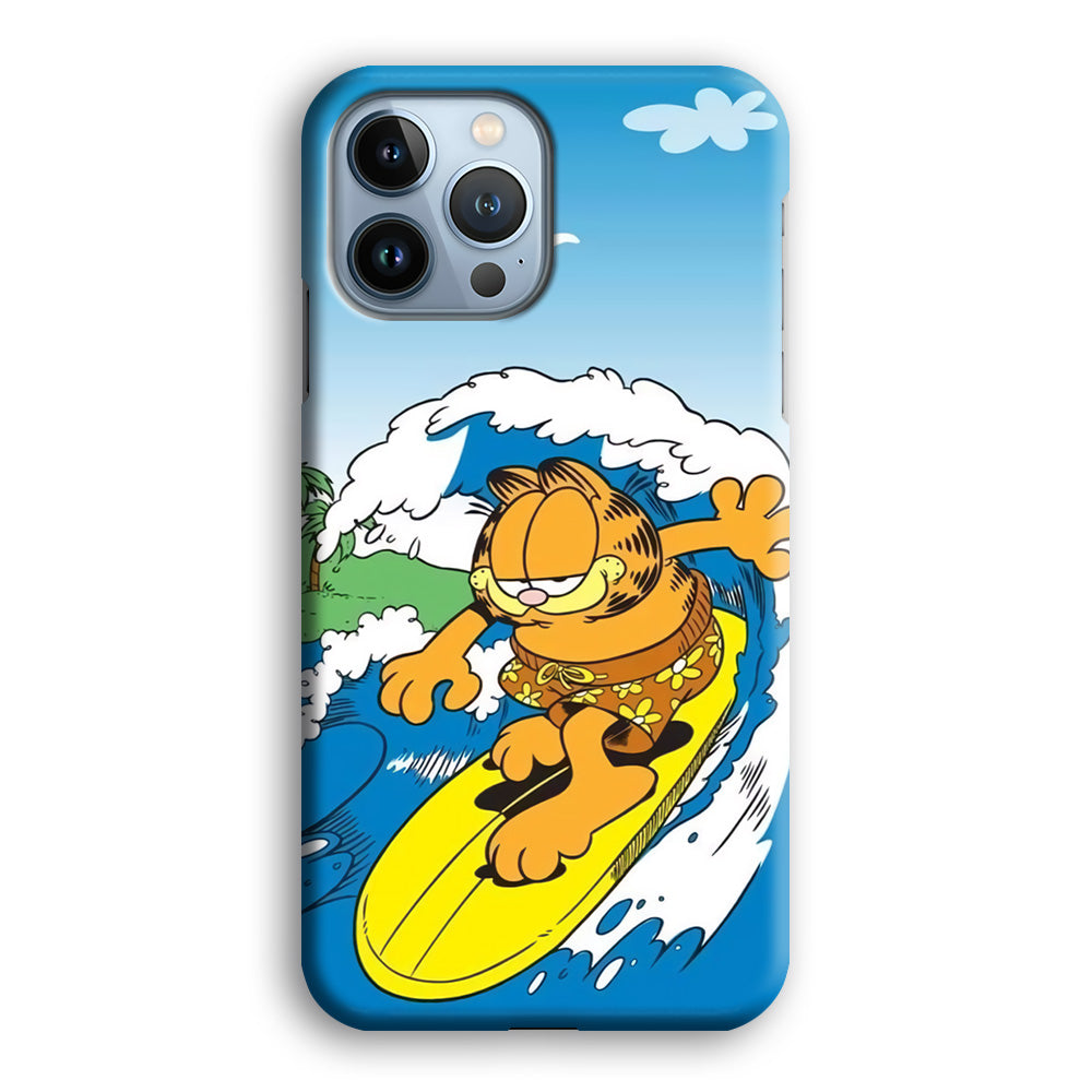 Garfield Surfing iPhone 15 Pro Max Case