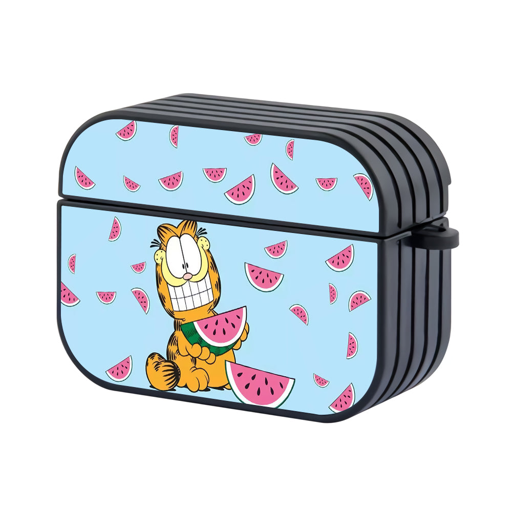 Garfield Watermelon Hard Plastic Case Cover For Apple Airpods Pro - Ezzystore