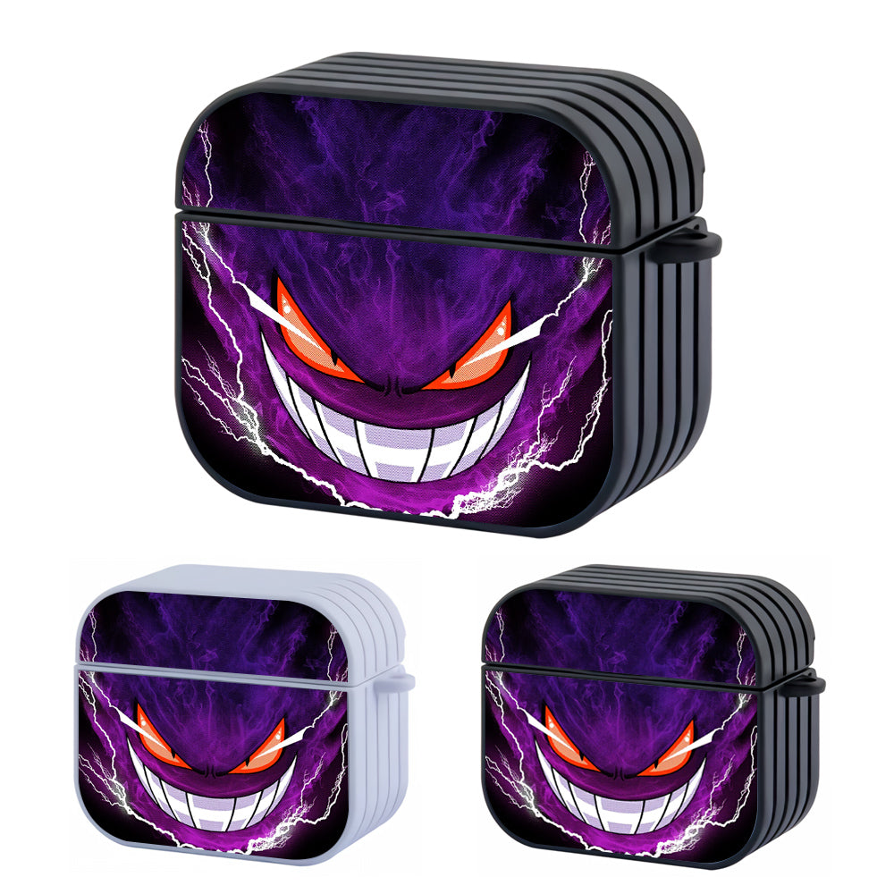 Gengar Poison Type Pokemon Hard Plastic Case Cover For Apple Airpods 3