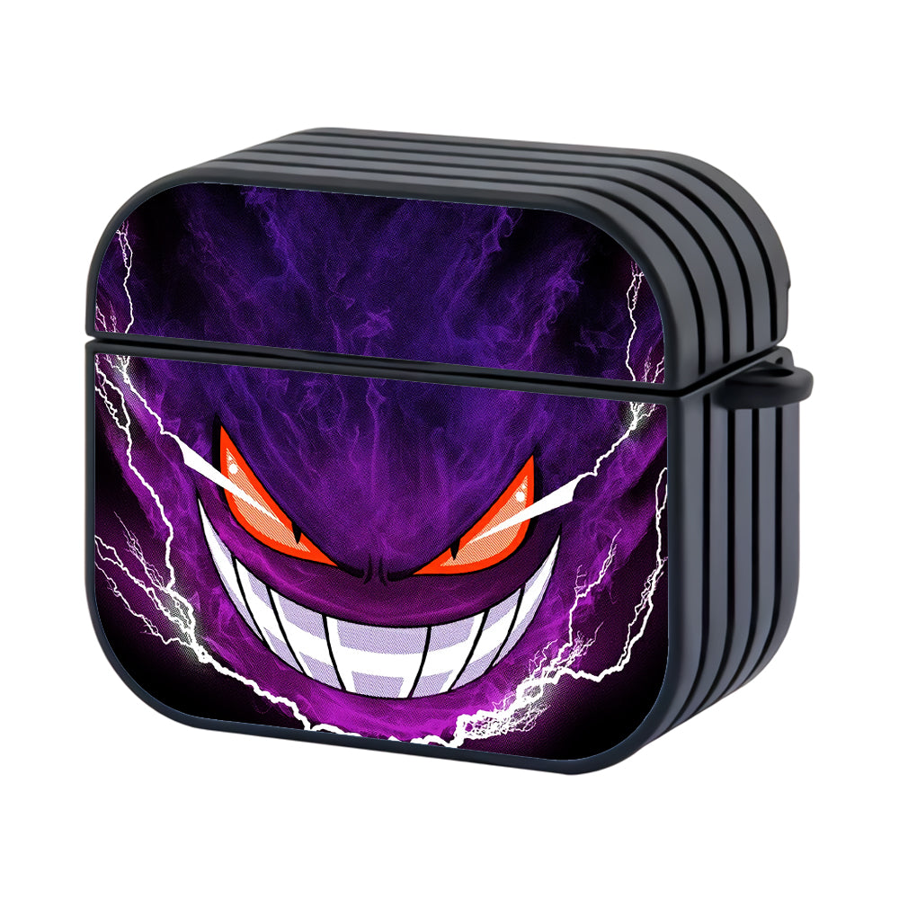 Gengar Poison Type Pokemon Hard Plastic Case Cover For Apple Airpods 3