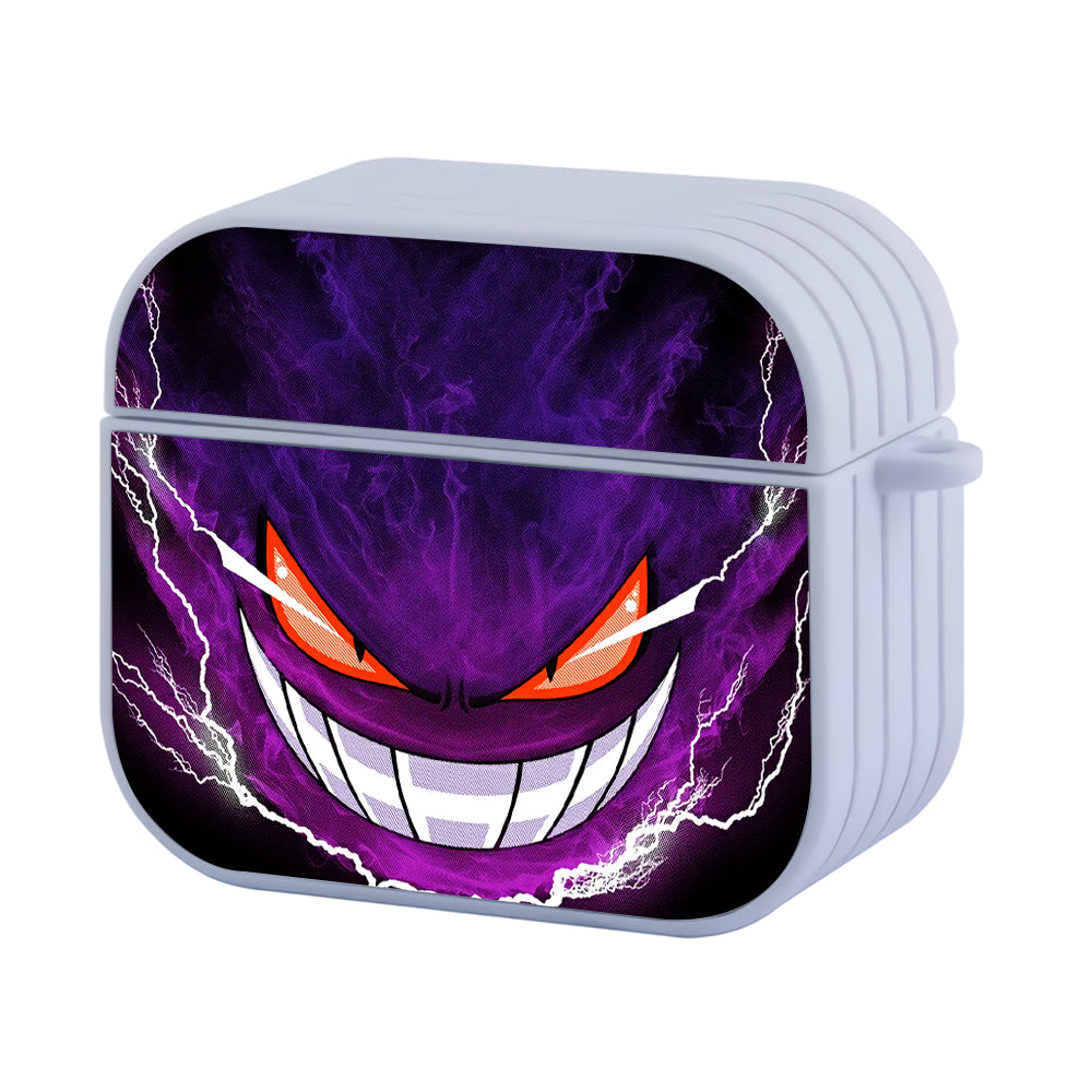 Gengar Poison Type Pokemon Hard Plastic Case Cover For Apple Airpods 3
