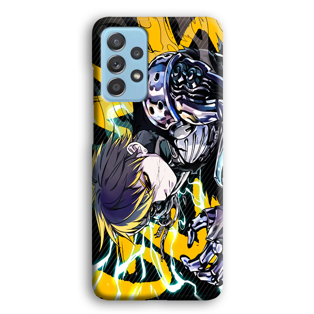 Genos One Punch Man Battle Mode Samsung Galaxy A52 Case