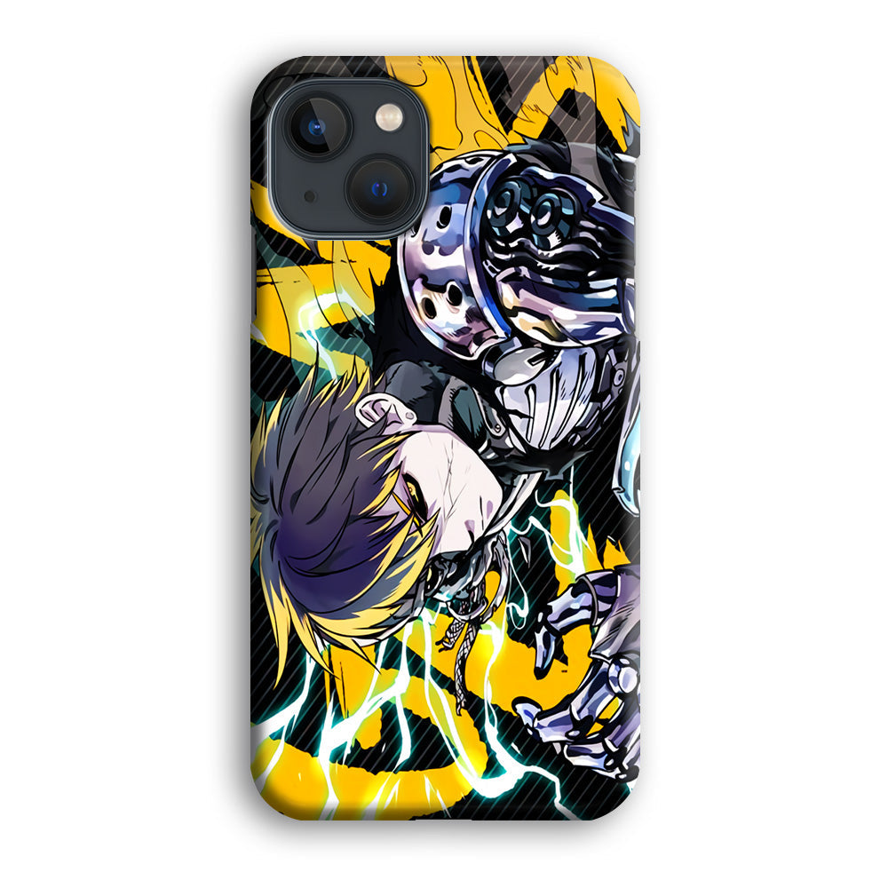 Genos One Punch Man Battle Mode iPhone 14 Plus Case