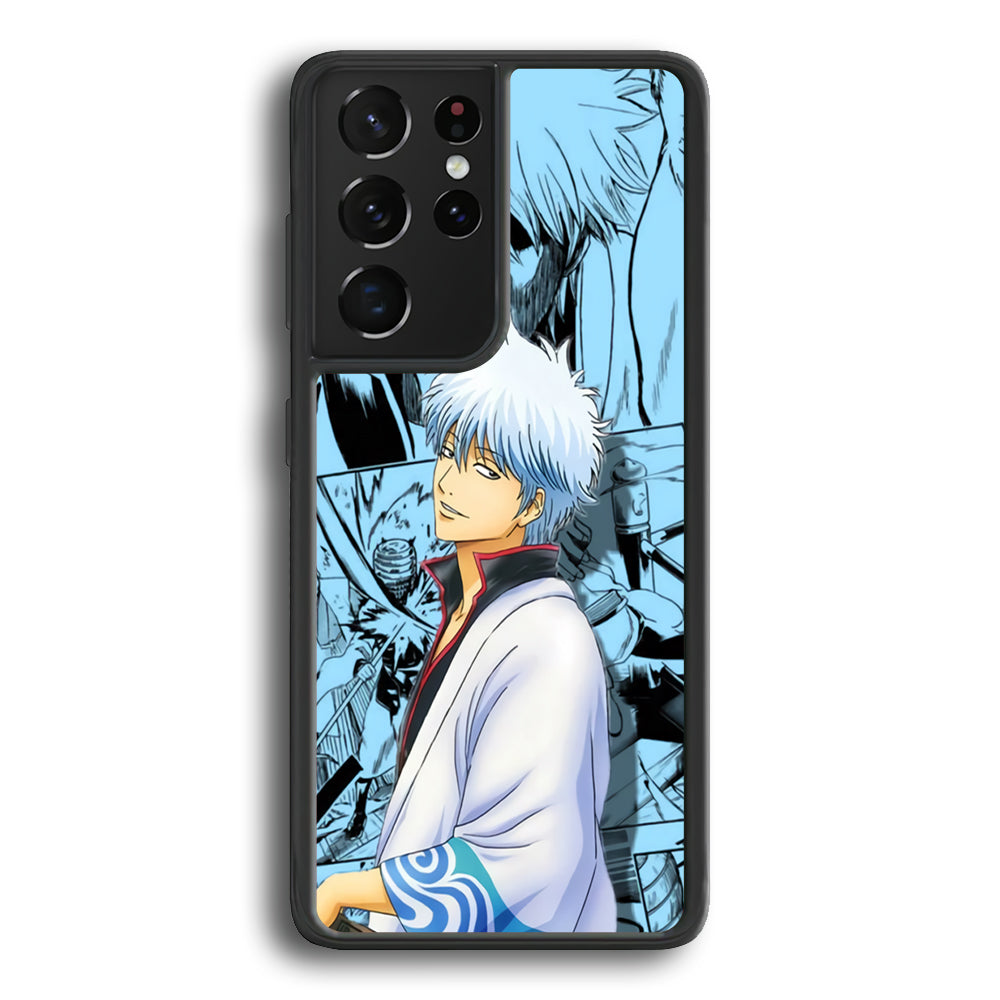 Gintama Sakata Gintoki Samsung Galaxy S23 Ultra Case - Ezzystore
