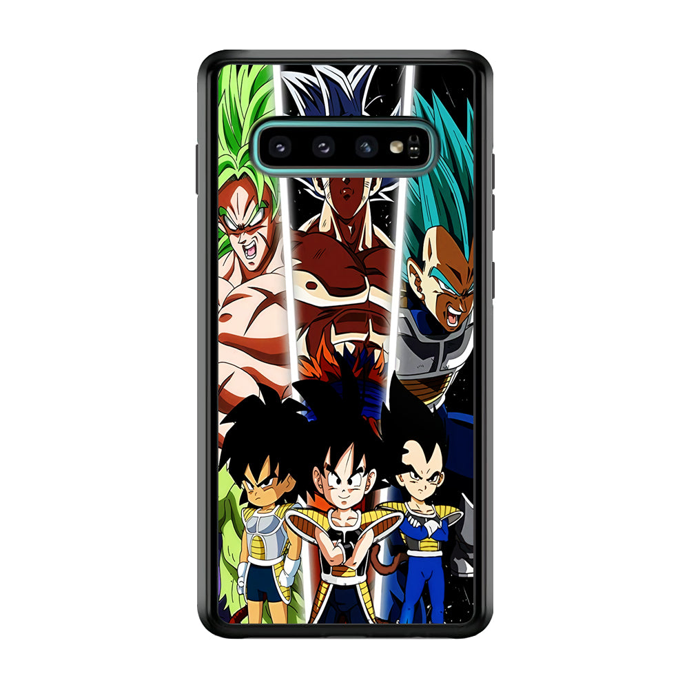 Goku And Brother Transformation Samsung Galaxy S10 Plus Case