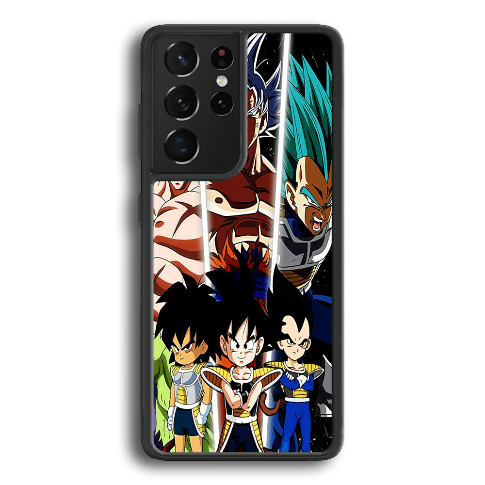 Goku And Brother Transformation Samsung Galaxy S23 Ultra Case - Ezzystore