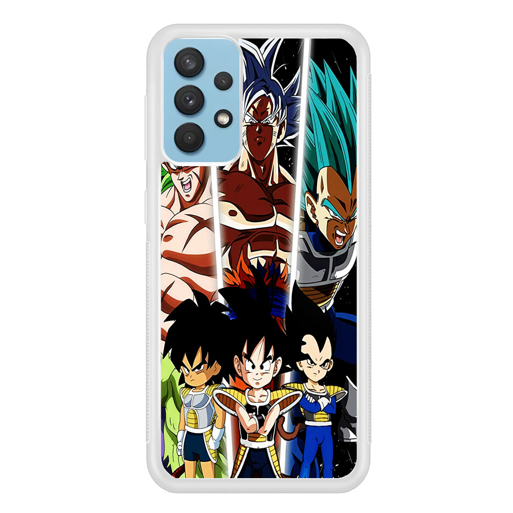 Goku And Brother Transformation Samsung Galaxy A32 Case