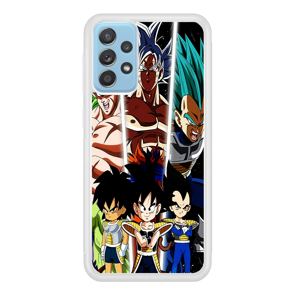 Goku And Brother Transformation Samsung Galaxy A52 Case