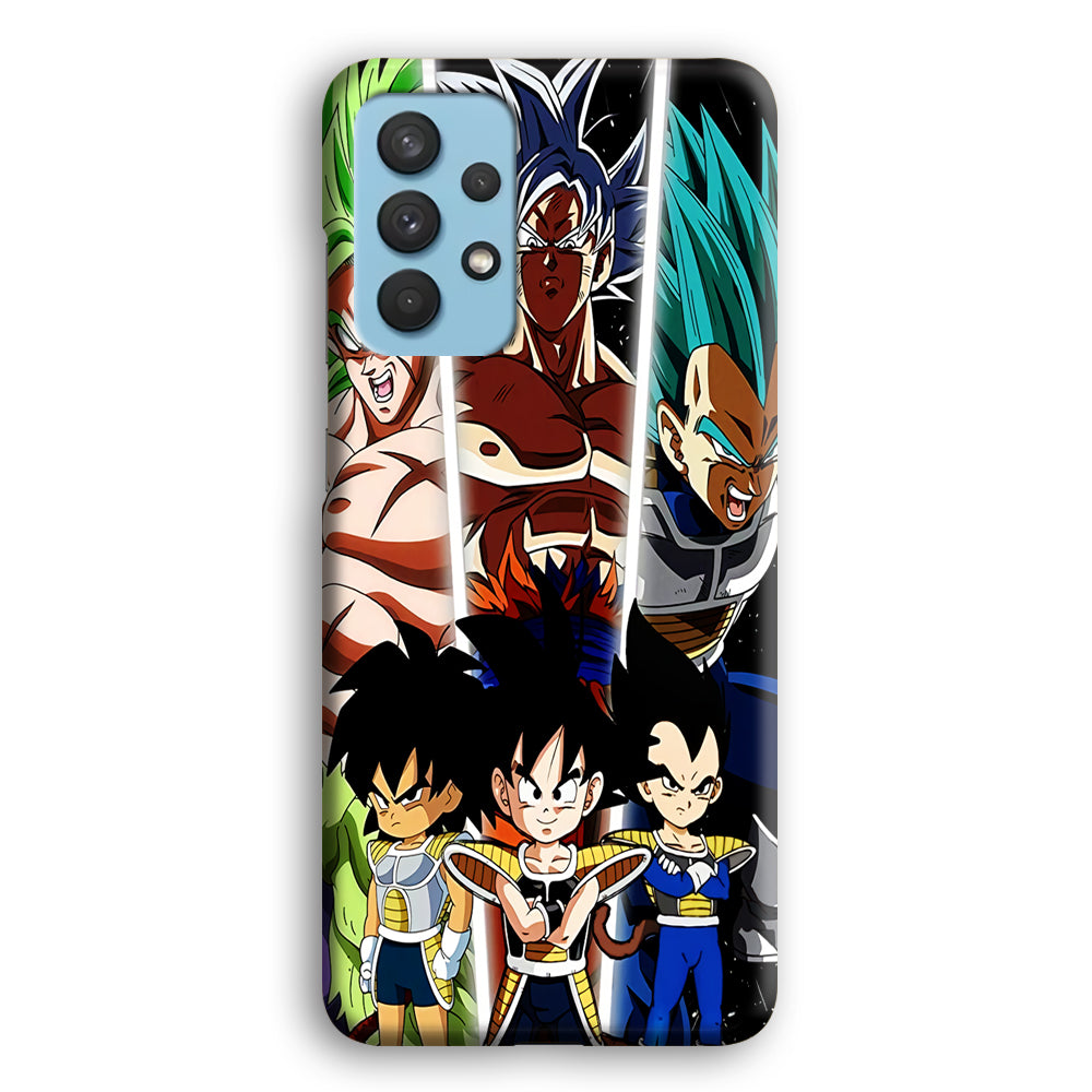 Goku And Brother Transformation Samsung Galaxy A32 Case