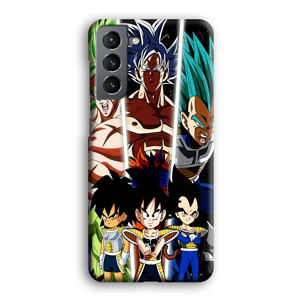Goku And Brother Transformation Samsung Galaxy S21 Case