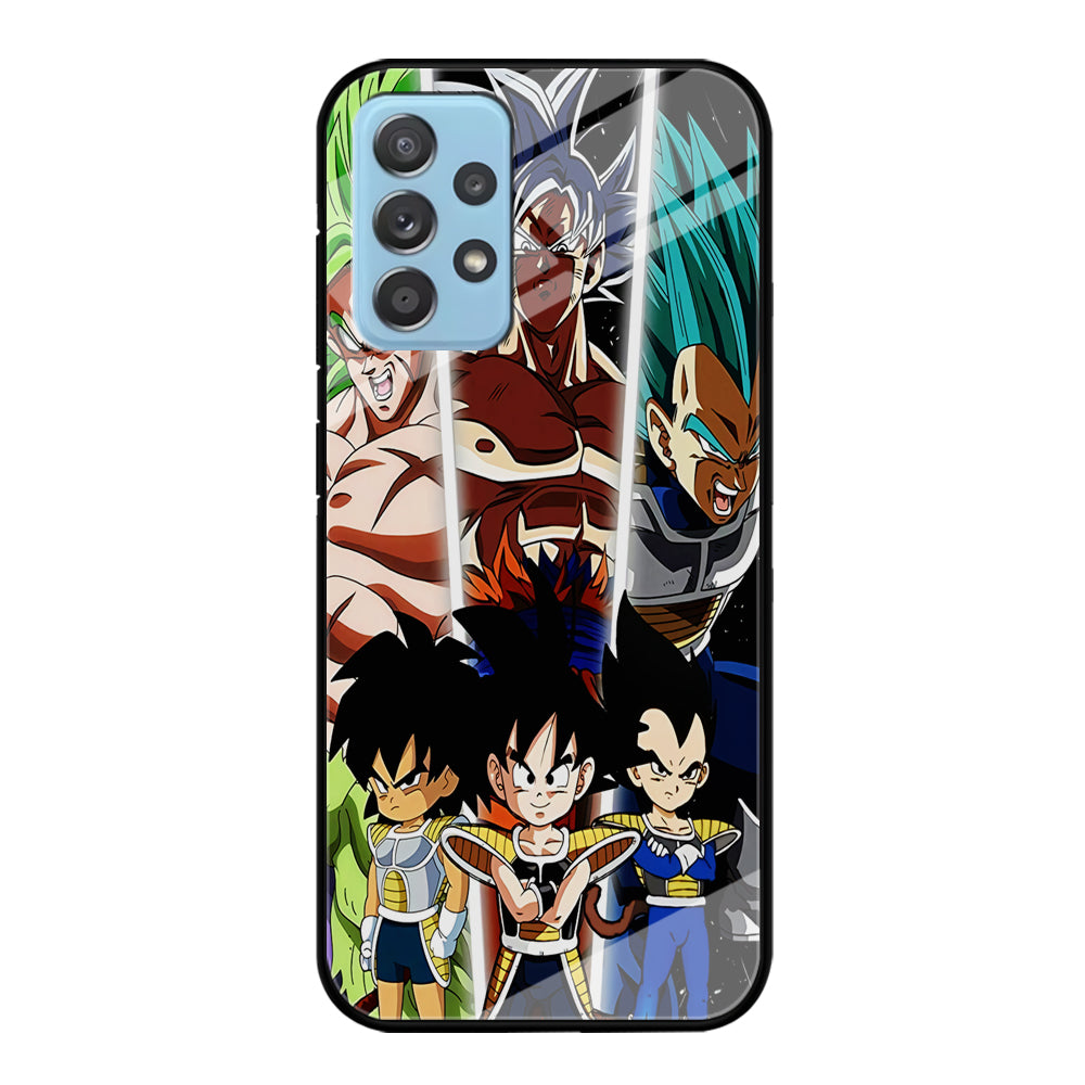 Goku And Brother Transformation Samsung Galaxy A72 Case