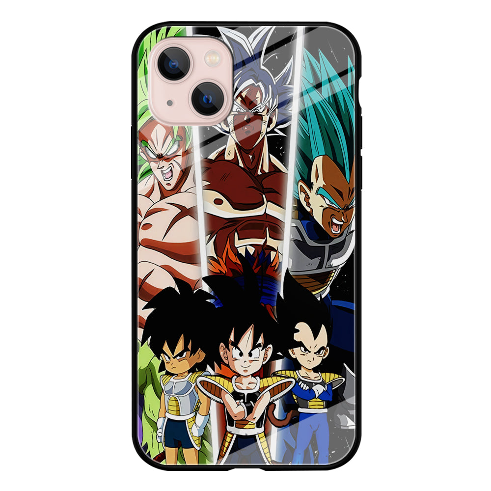 Goku And Brother Transformation iPhone 14 Plus Case