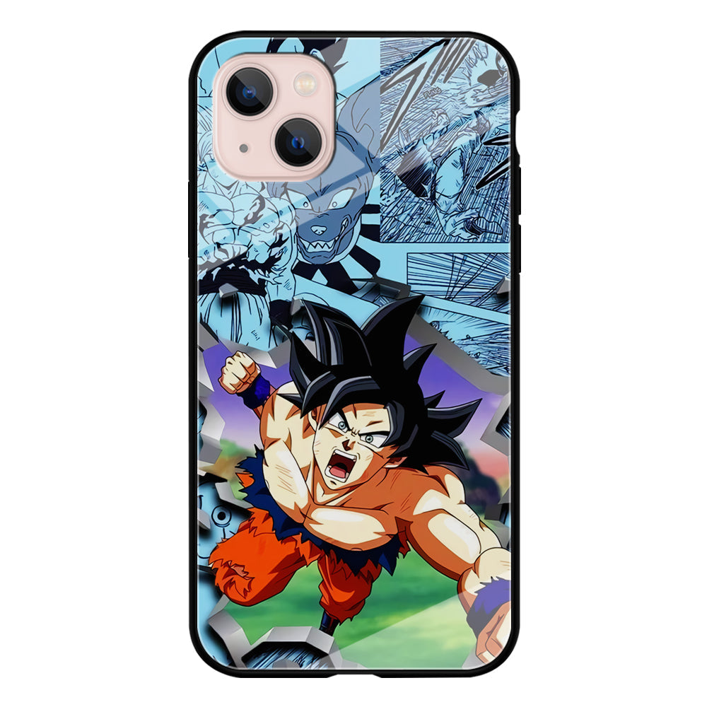 Goku Comic Power iPhone 15 Plus Case