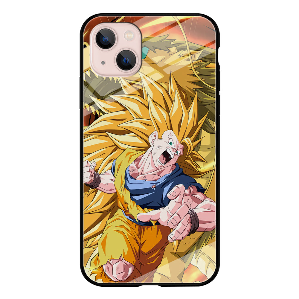 Goku Saiyan Dragon iPhone 14 Plus Case