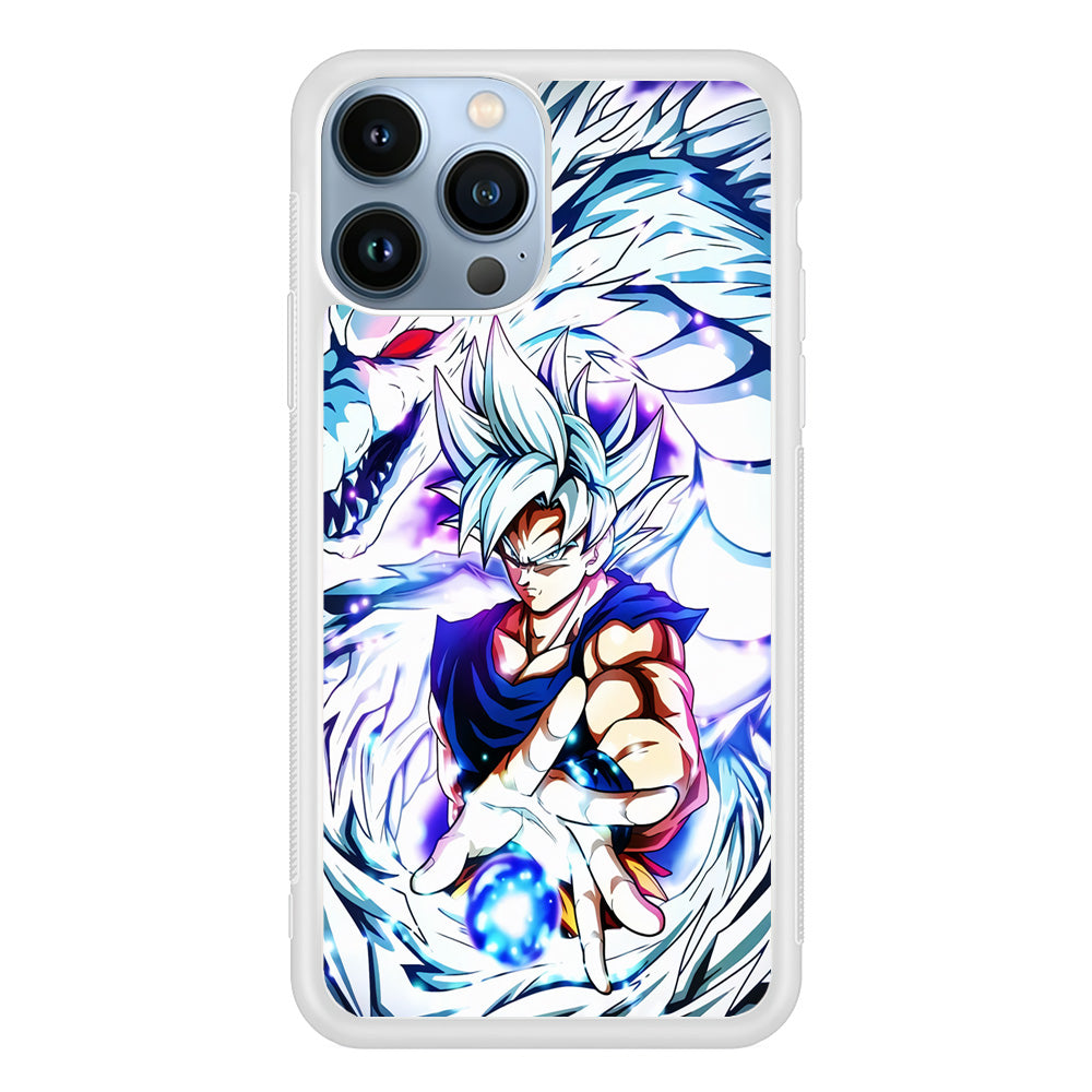 Goku White Dragon iPhone 15 Pro Max Case
