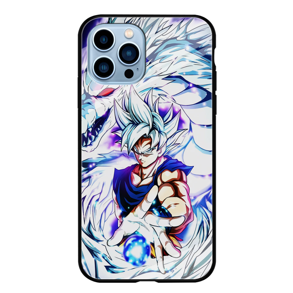 Goku White Dragon iPhone 14 Pro Case