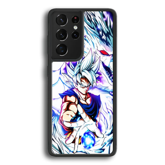 Goku X White Dragon Samsung Galaxy S21 Ultra Case - Ezzystore