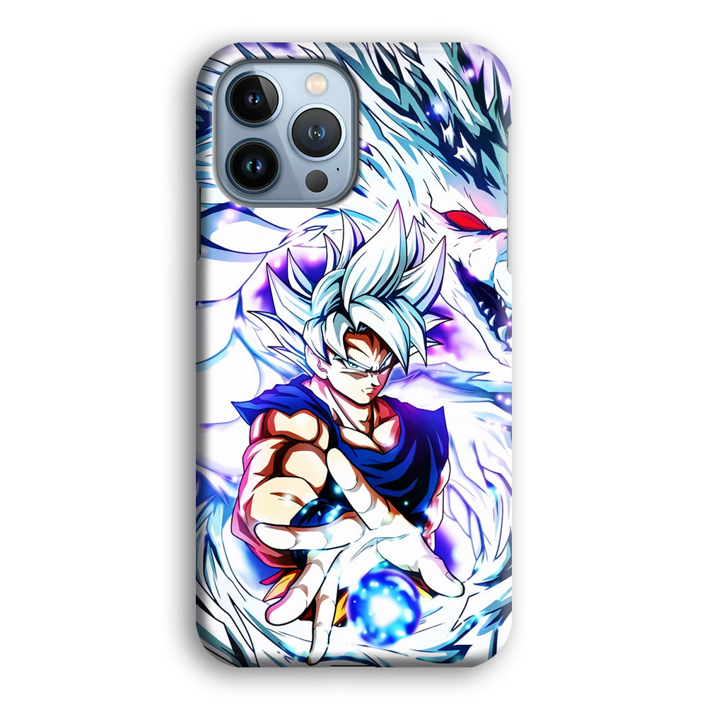 Goku X White Dragon iPhone 14 Pro Case