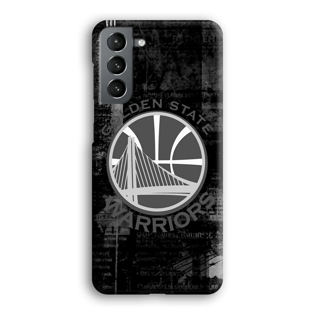 Golden State Warriors Grey Word Abstract Samsung Galaxy S21 Case