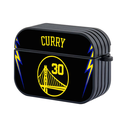 Golden State Warriors Stephen Curry Jersey and Number Hard Plastic Case Cover For Apple Airpods Pro 2 - Ezzystore