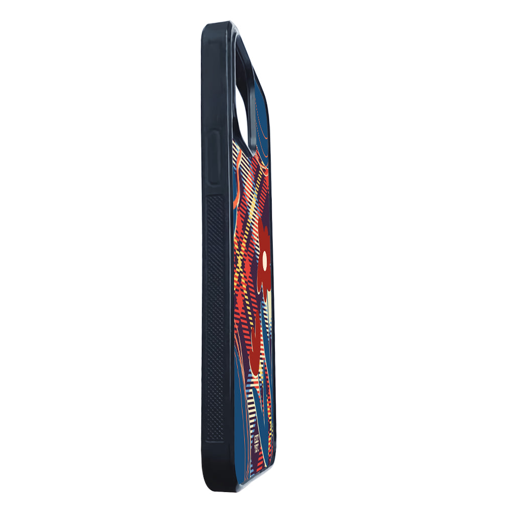 Grasped Tablecloth Dark Purple Magsafe iPhone Case