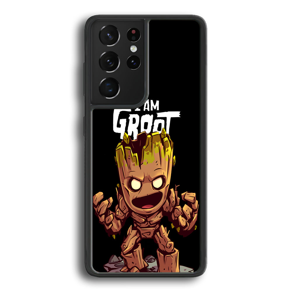 Groot Angry Mode Samsung Galaxy S21 Ultra Case - Ezzystore