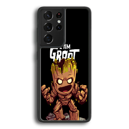 Groot Angry Mode Samsung Galaxy S21 Ultra Case - Ezzystore