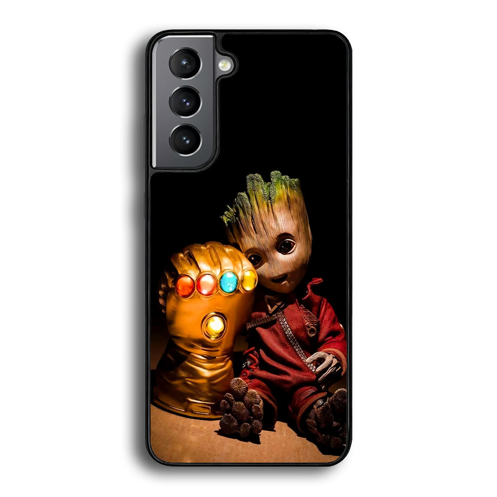 Groot Thanos Infinity Gauntlet Samsung Galaxy S23 Case - Ezzystore