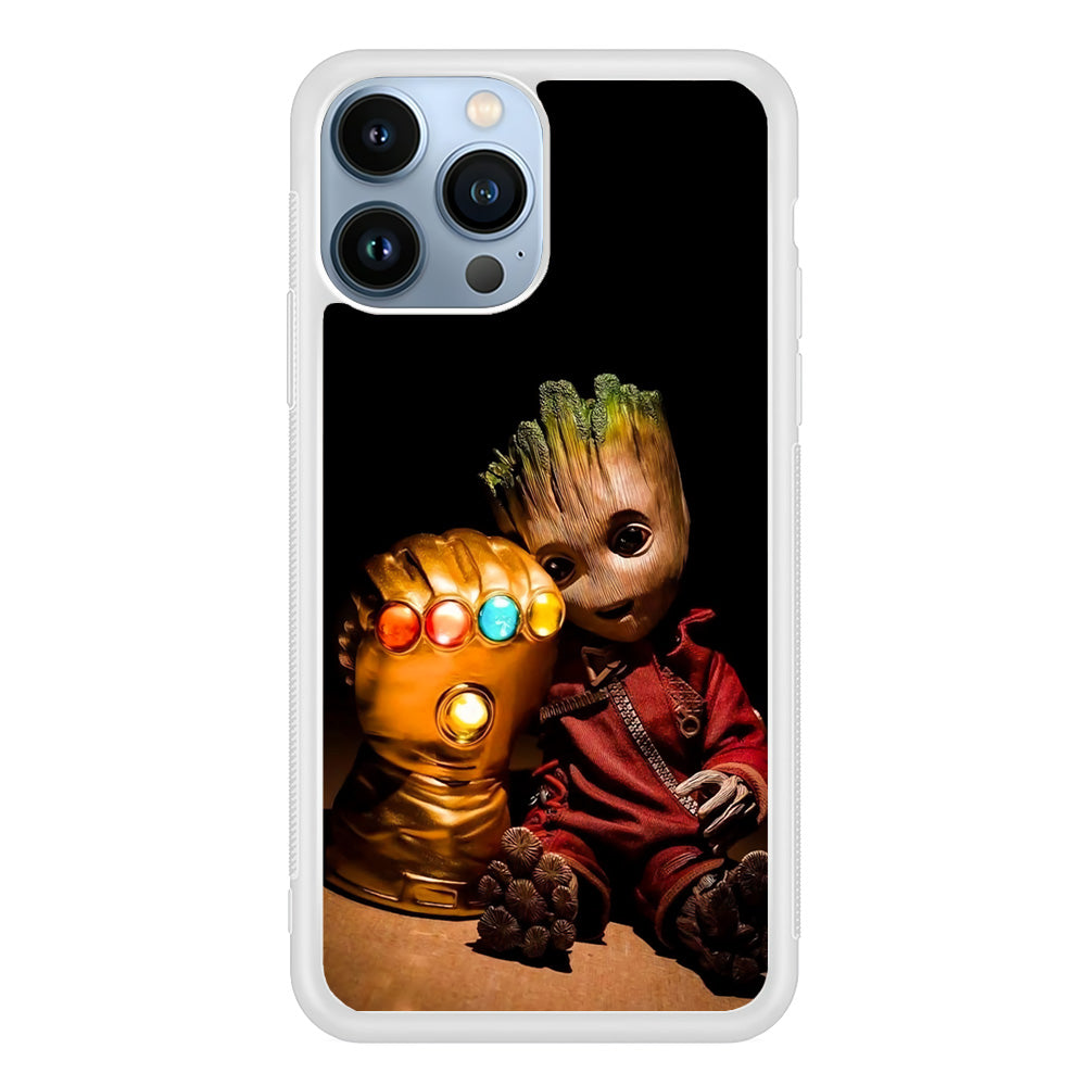 Groot Thanos Infinity Gauntlet iPhone 14 Pro Case