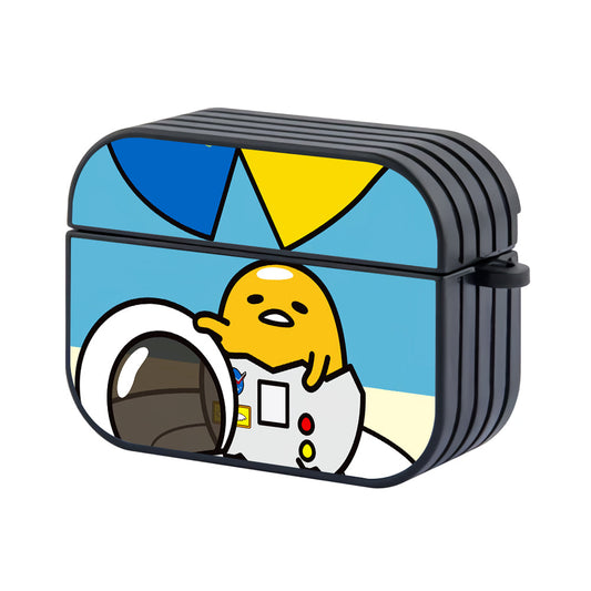 Gudetama Astrounaut Mode Hard Plastic Case Cover For Apple Airpods Pro 2 - Ezzystore