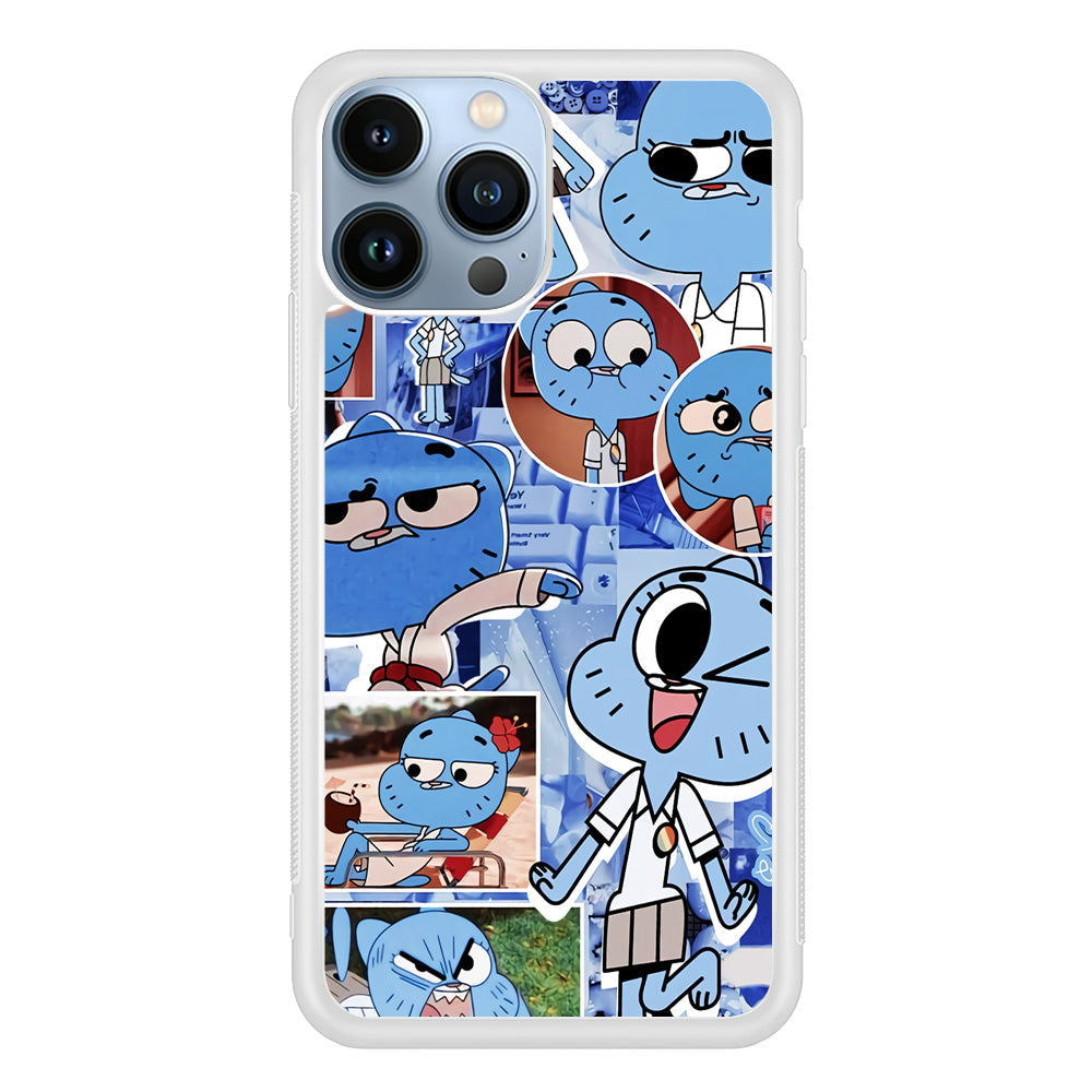 Gumball Aesthetic Expression iPhone 14 Pro Case