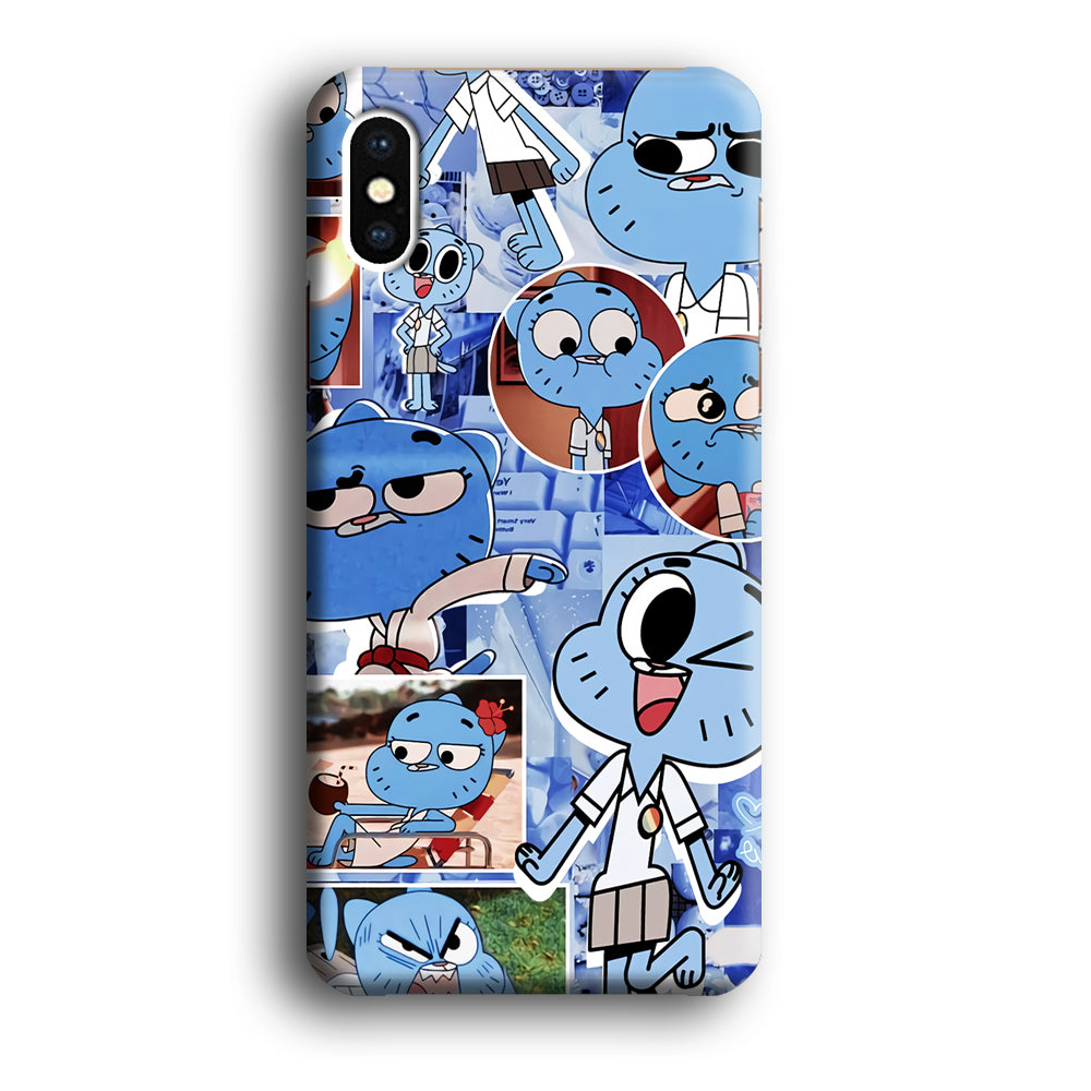 Gumball Aesthetic Expression iPhone XS Case