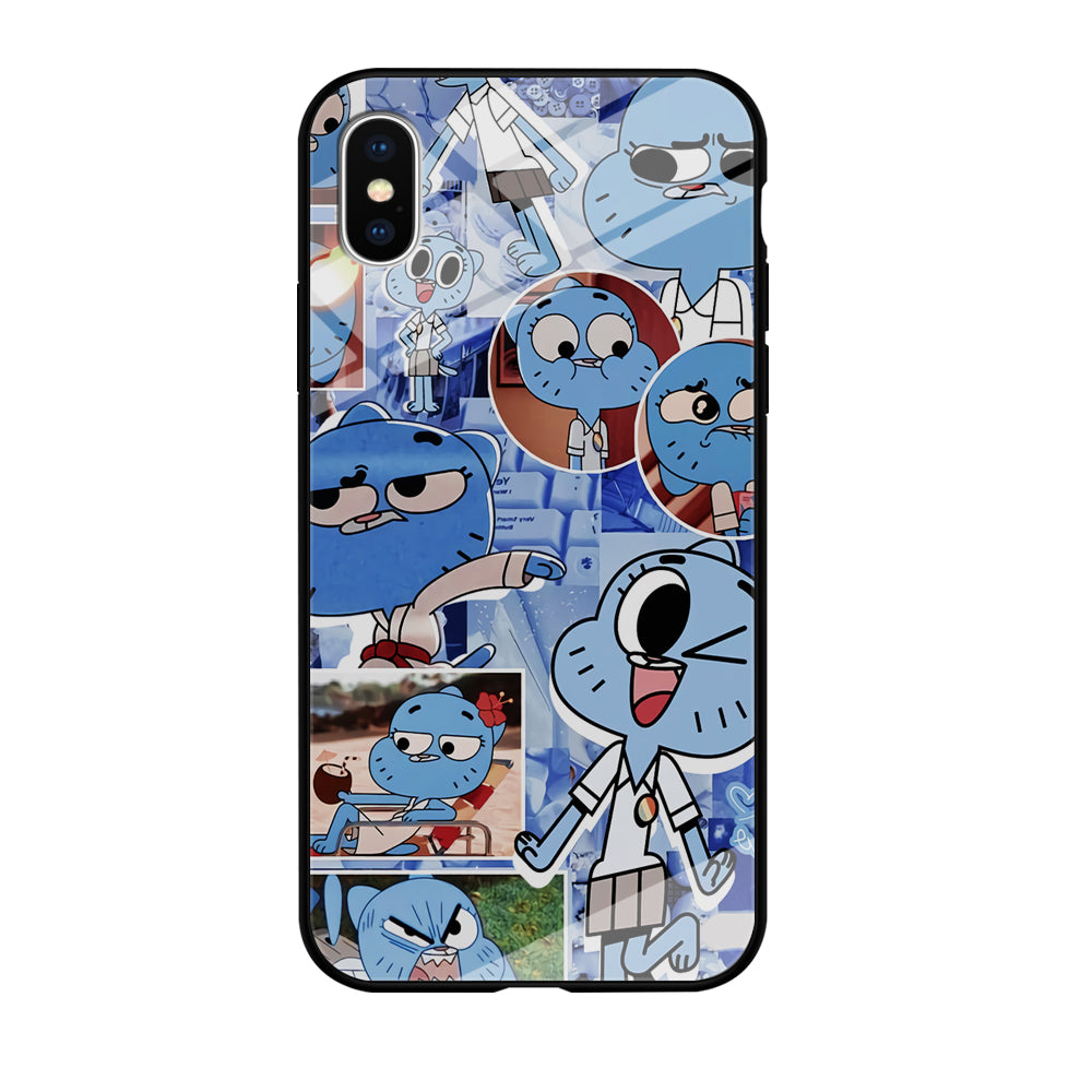 Gumball Aesthetic Expression iPhone XS Case