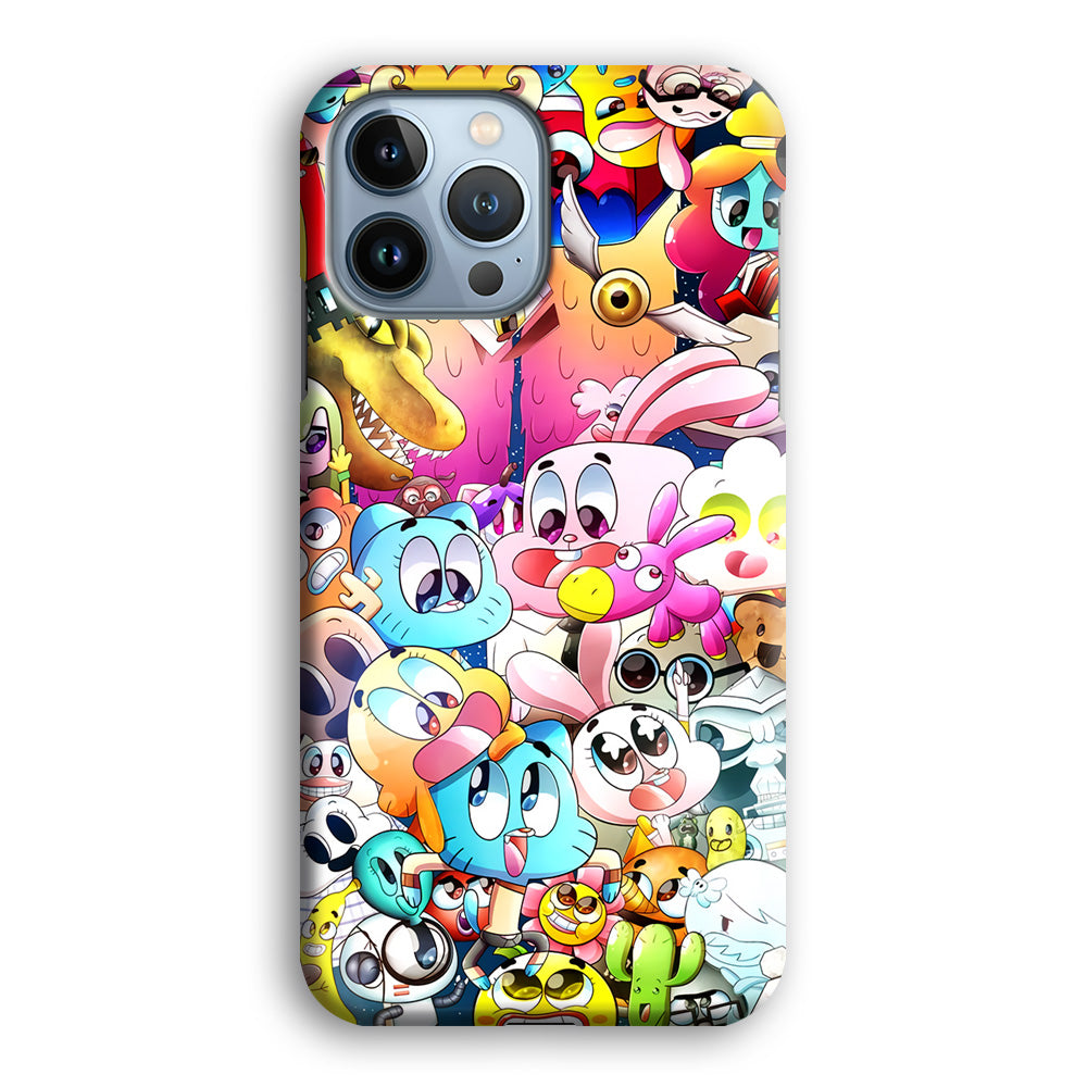 Gumball All Character iPhone 15 Pro Case