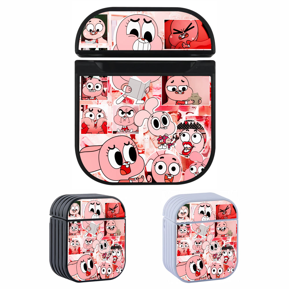 Gumball Anais Aesthetic Hard Plastic Case Cover For Apple Airpods