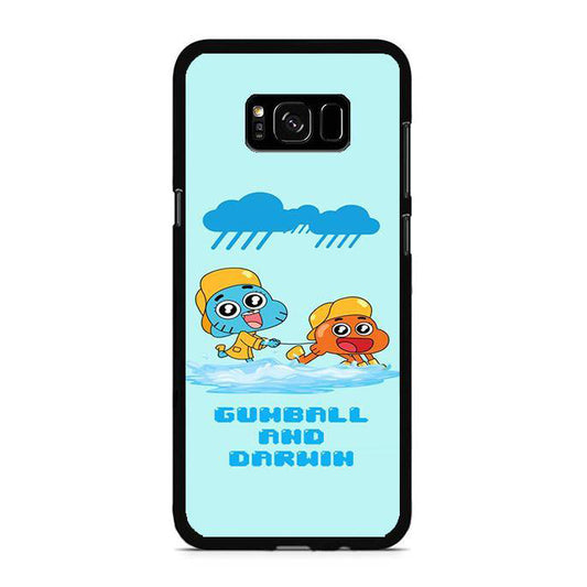 Gumball And Darwin With Rain Samsung Galaxy S8 Plus Case