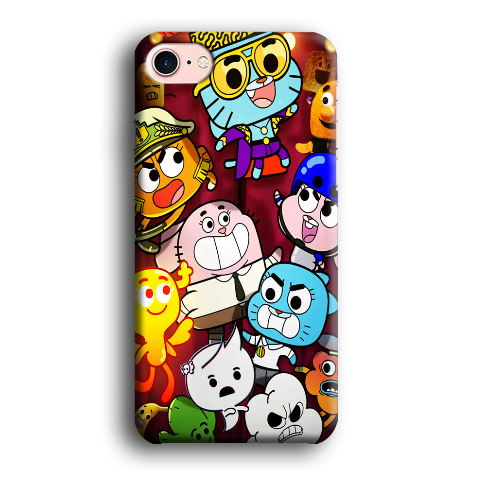Gumball And Friends Cosplay iPhone 8 Case