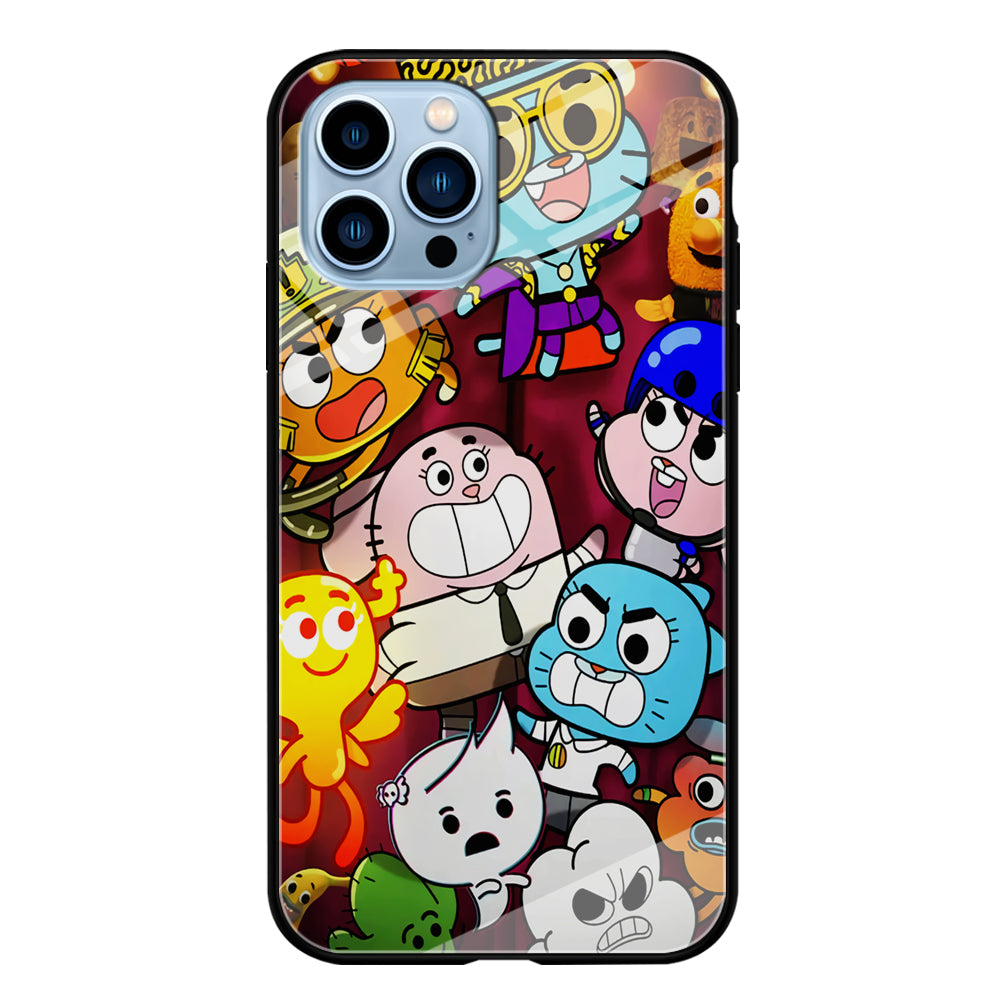 Gumball And Friends Cosplay iPhone 14 Pro Case