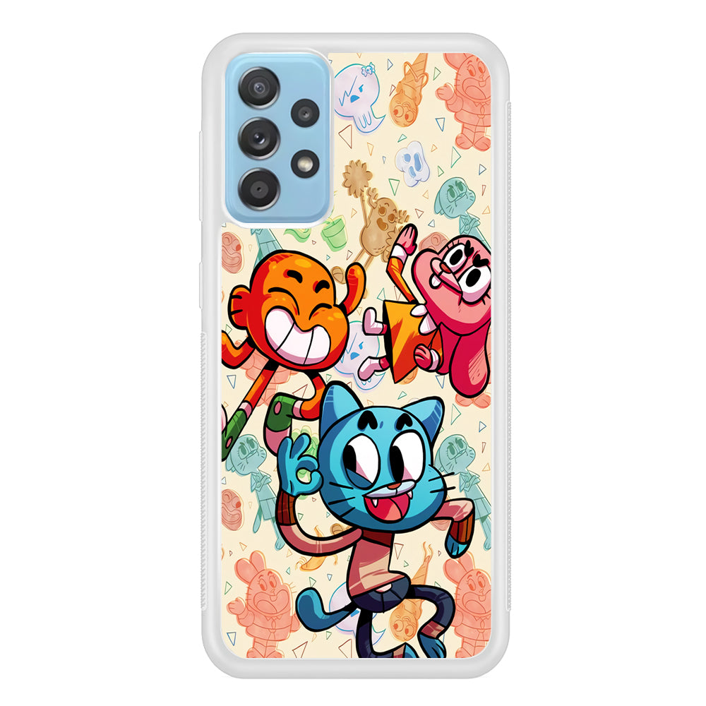 Gumball Darwin And Anais Samsung Galaxy A52 Case