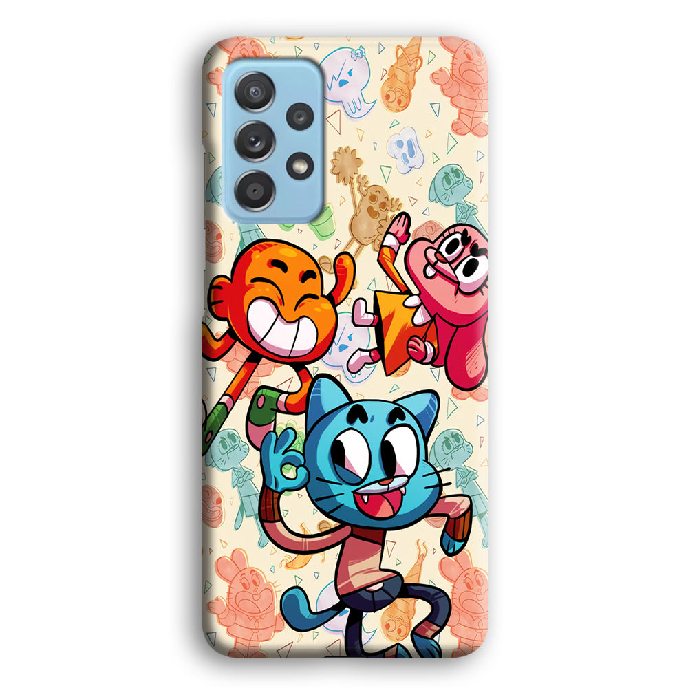 Gumball Darwin And Anais Samsung Galaxy A52 Case