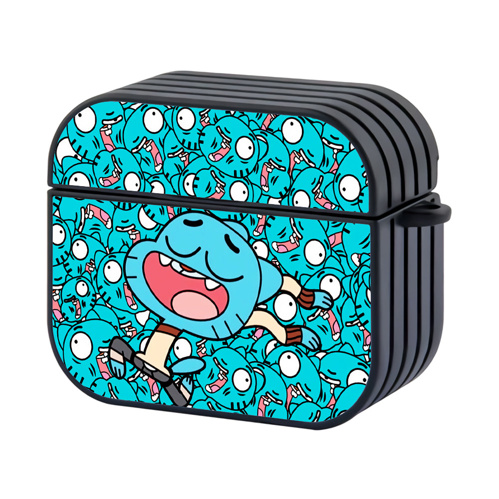 Gumball Feeling Happy Hard Plastic Case Cover For Apple Airpods 3