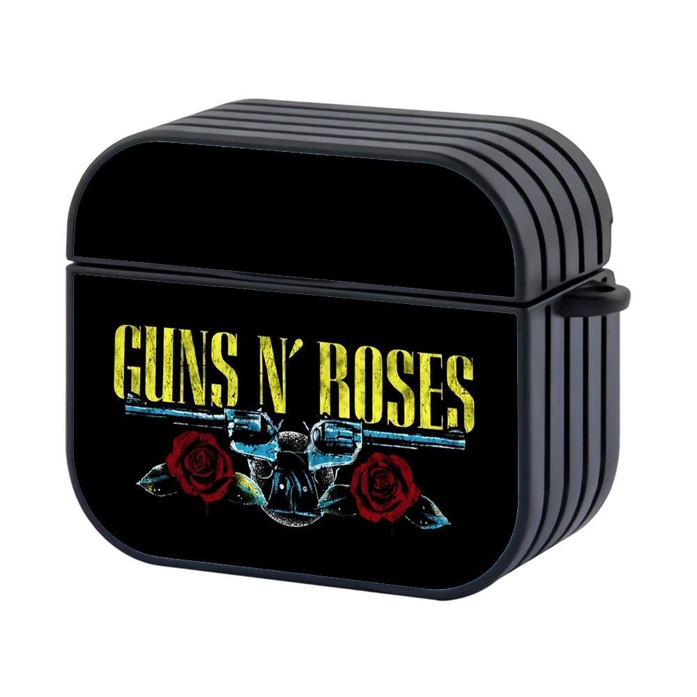 Guns N Roses Logo Hard Plastic Case Cover For Apple Airpods 3