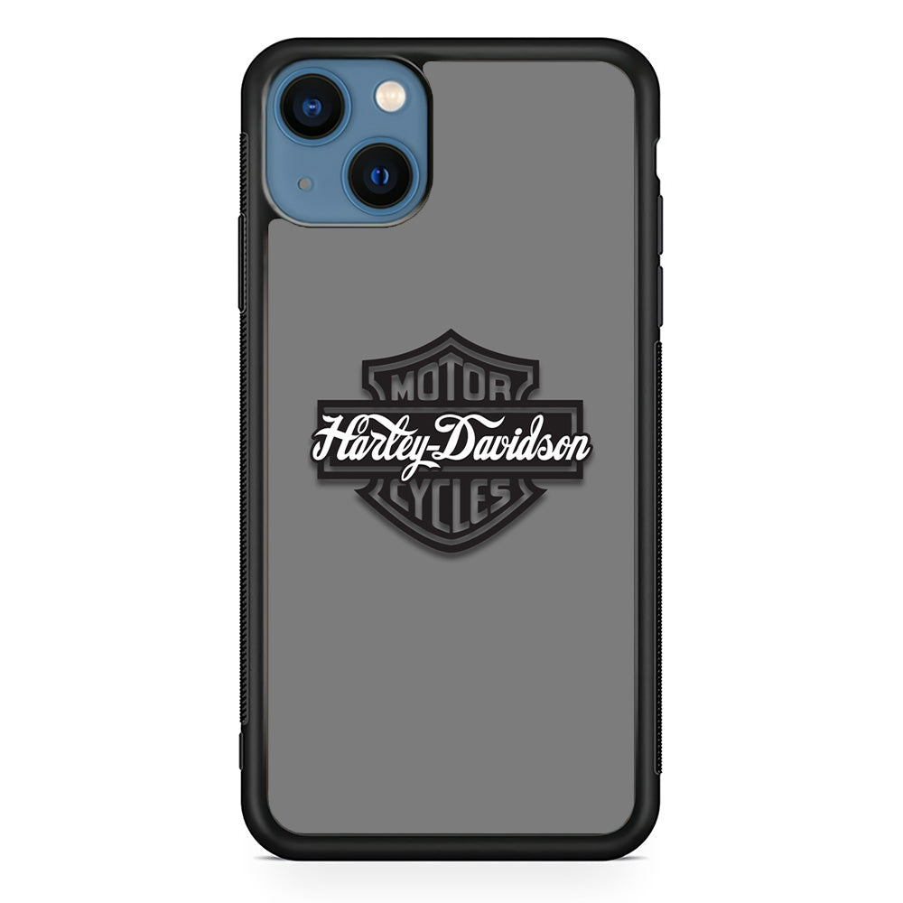 Harley Davidson Absolute Grey iPhone 15 Plus Case