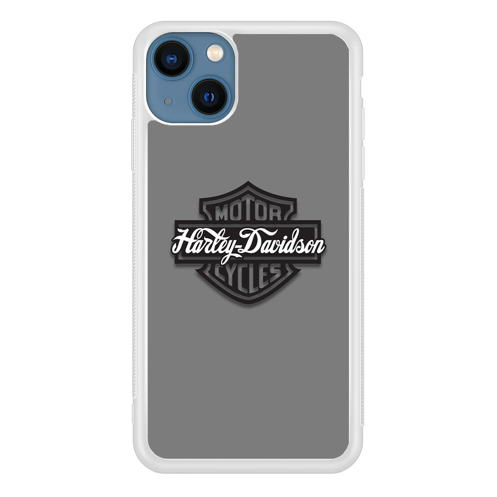 Harley Davidson Absolute Grey iPhone 15 Plus Case